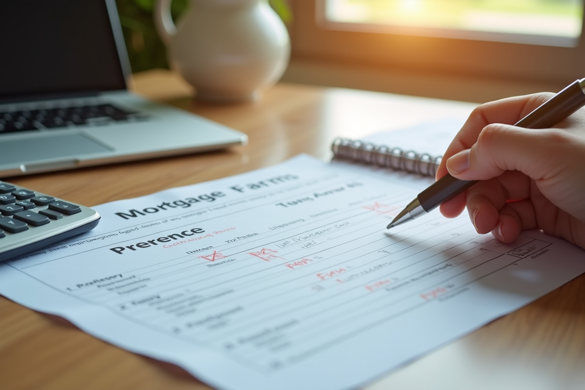 Mains tenant formulaire de demande de credit immobilier